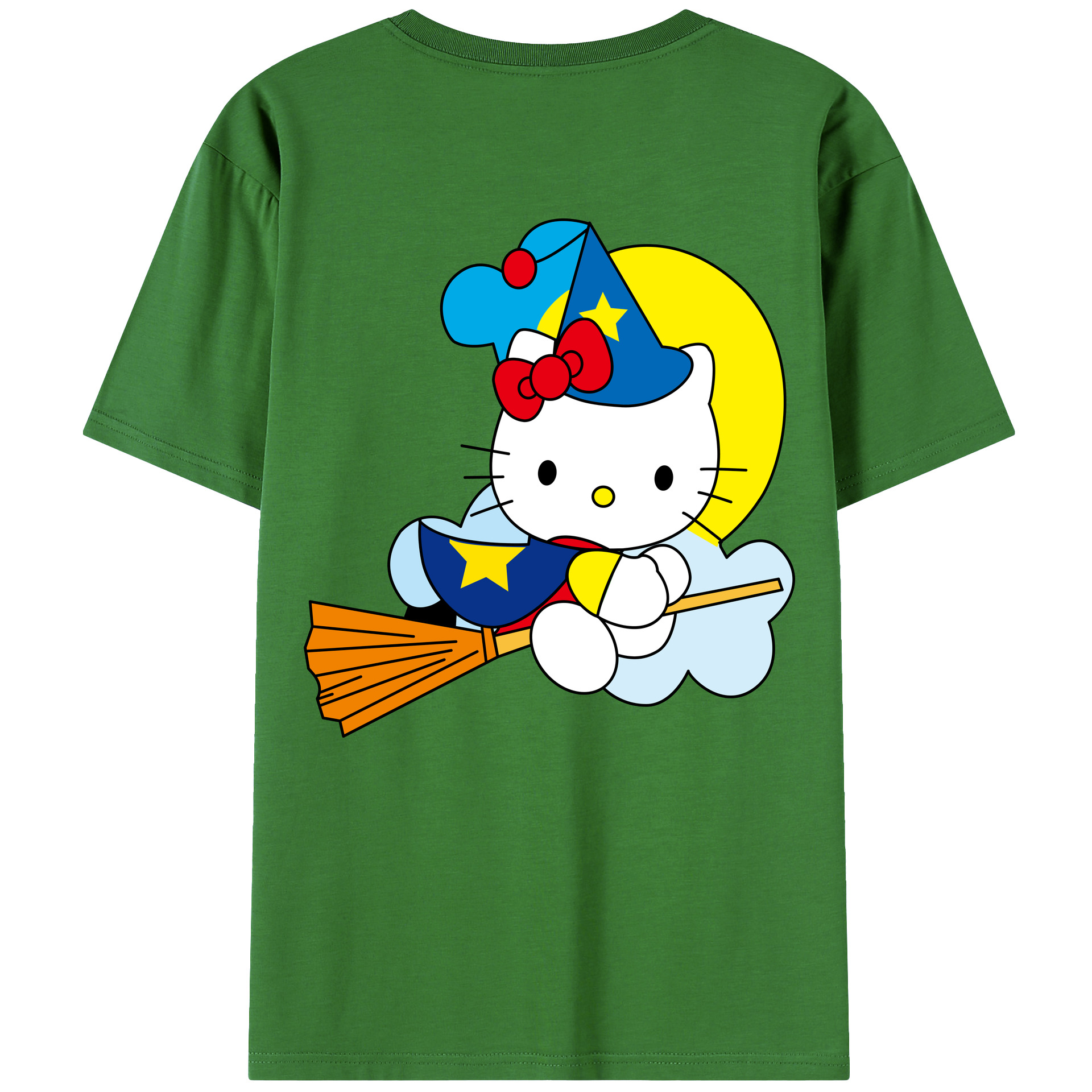 （画像用） Hello Kitty ハローキティ レディース半袖Tシャツ(バックプリント)